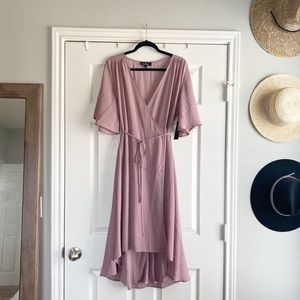 Brand New Light Purple Wrap Dress